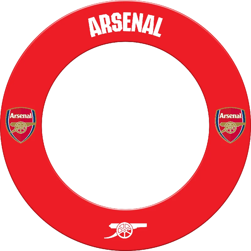 Arsenal FC Dartboard Surround - Official Licensed - The Gunners - S1 - Red - Logo