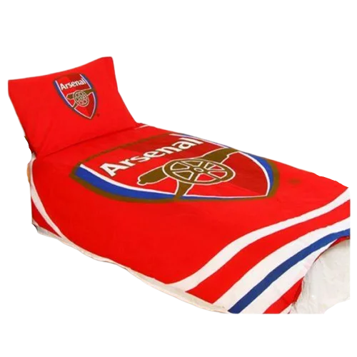 ARSENAL PULSE DUVET POLYCOTTON SINGLE + PILLOW CASE