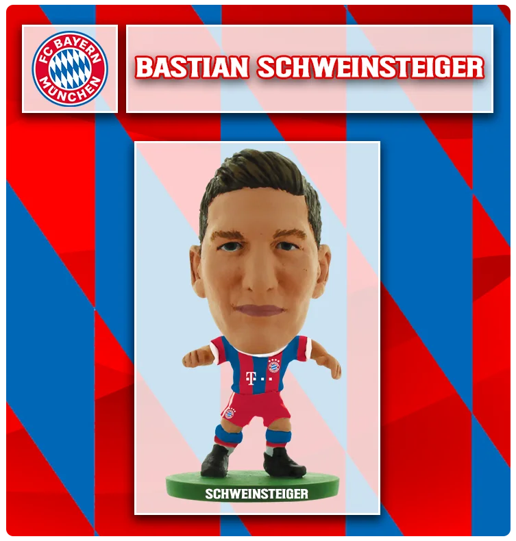 Soccerstarz - Bayern Munich - Bastian Schweinsteiger - Home Kit (2015 version)