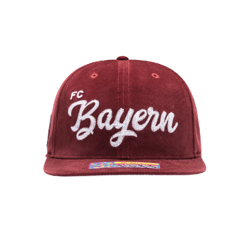 Bayern Munich Plush Snapback Hat