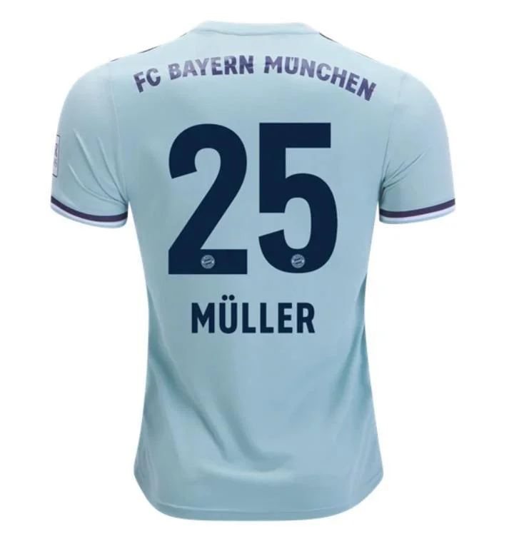 Bayern Munich Muller Away Jersey 2018/19