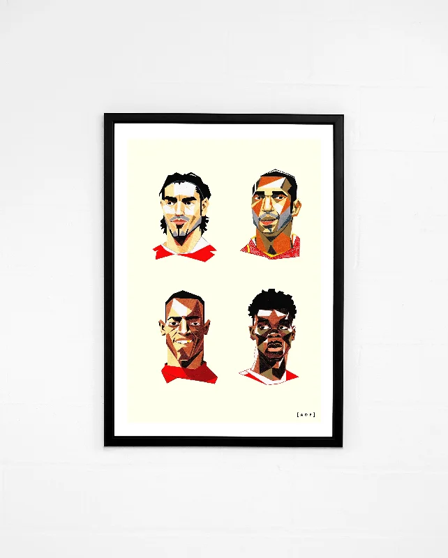 Cubist Gunners - Print