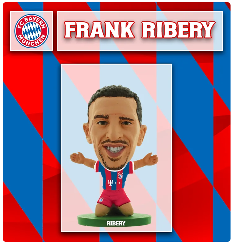 Soccerstarz - Bayern Munich - Franck Ribery - Home Kit (2015 version)