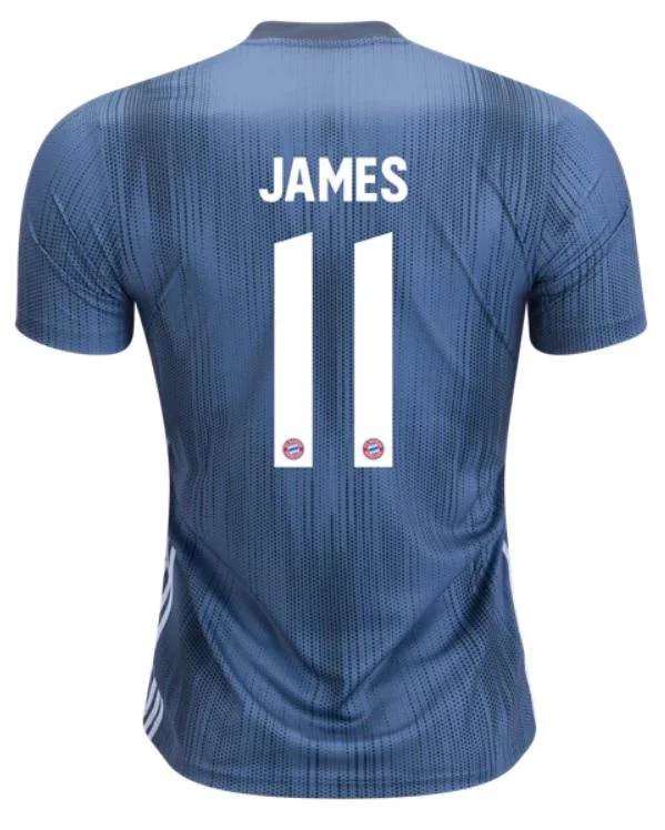 James Bayern Munich 18/19 Third Jersey