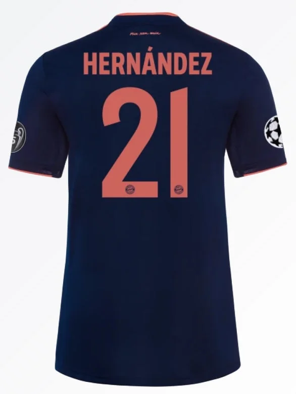 Lucas Hernandez Bayern Munich 19/20 Third Jersey