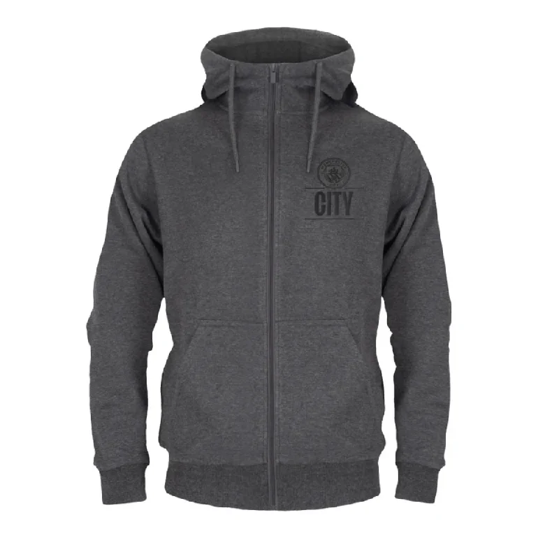 Manchester City Adults Zip Hoodie