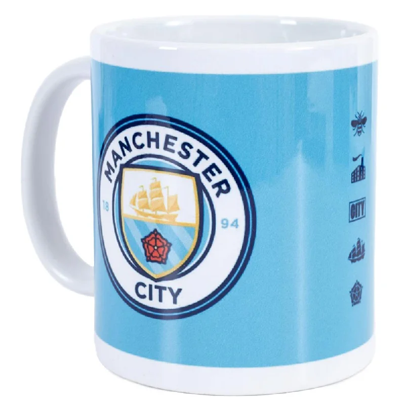 Manchester City Crest Mug