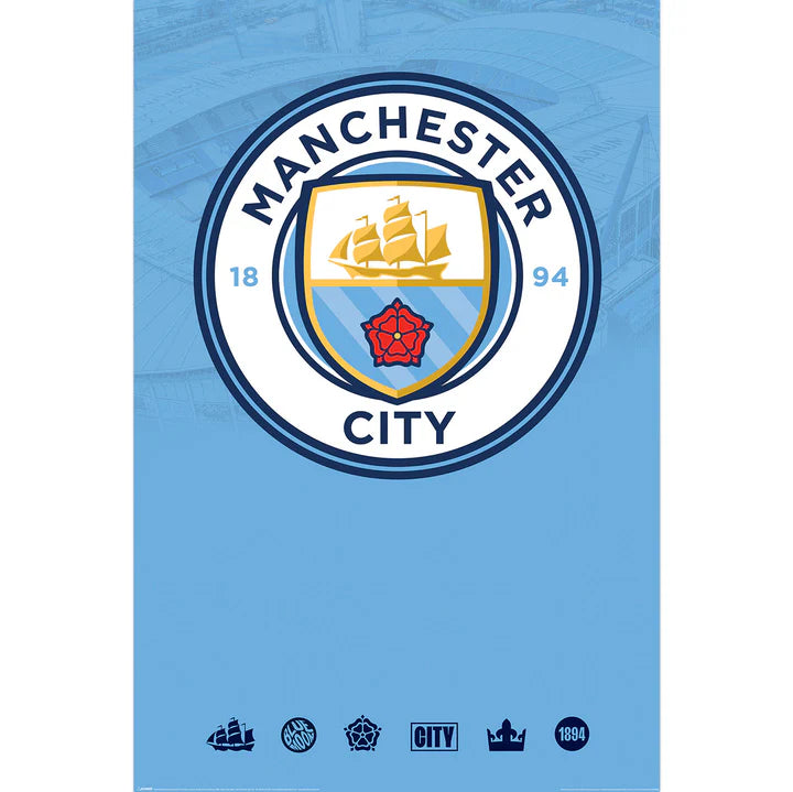 Manchester City (Club Crest) Maxi Poster