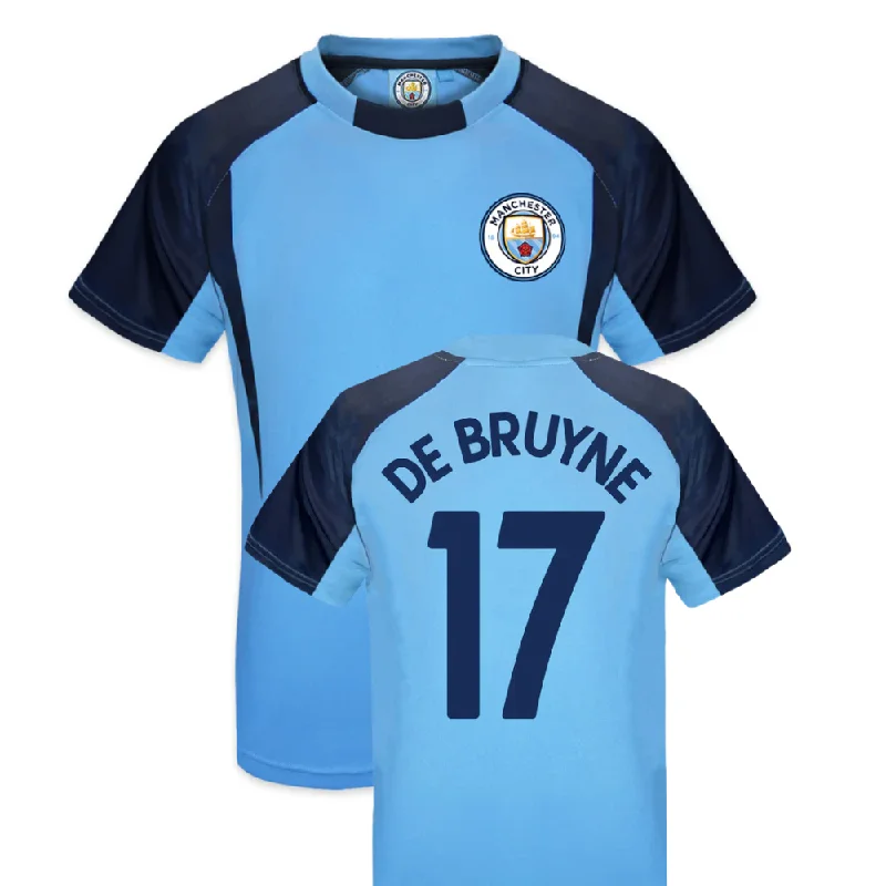 Manchester City Junior Training Top- De Bruyne 17