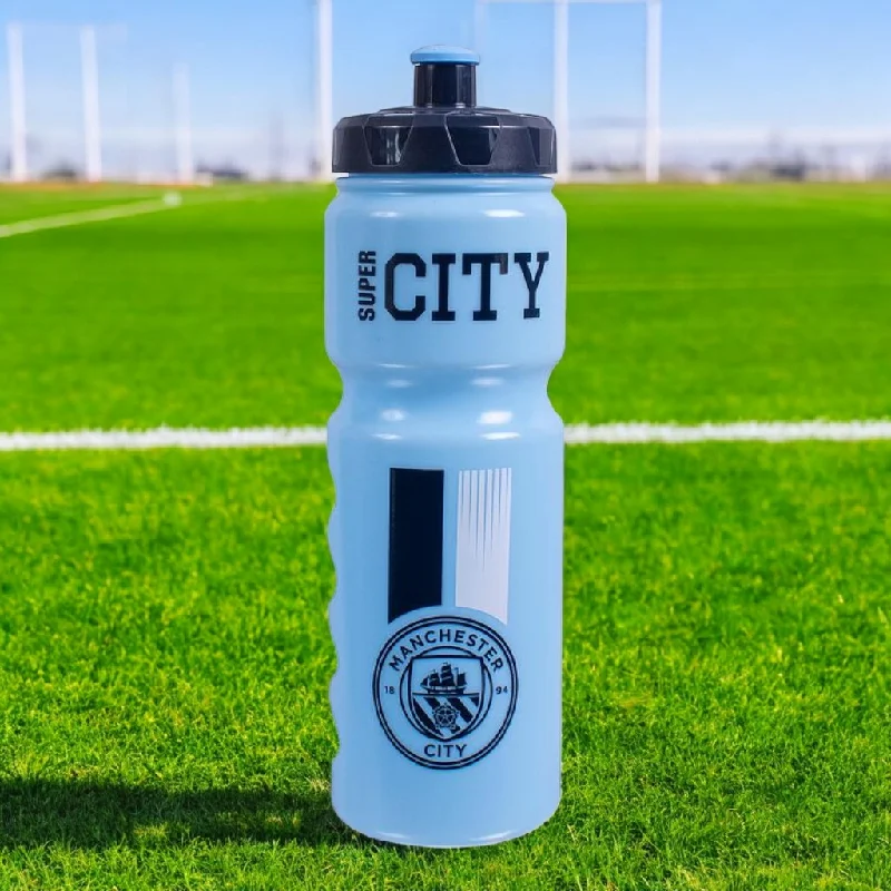 Manchester City Official 750ml Water Bottle