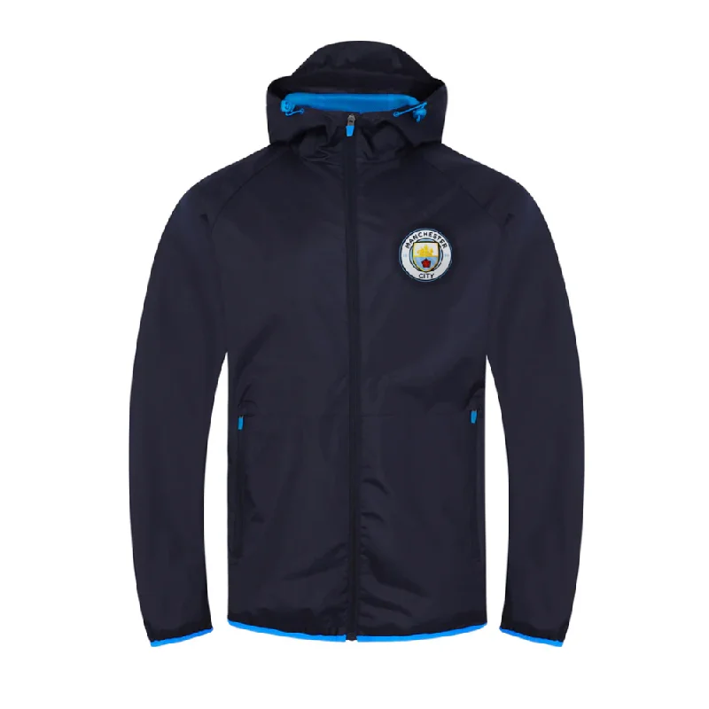 Manchester City Official Adults Shower Jacket