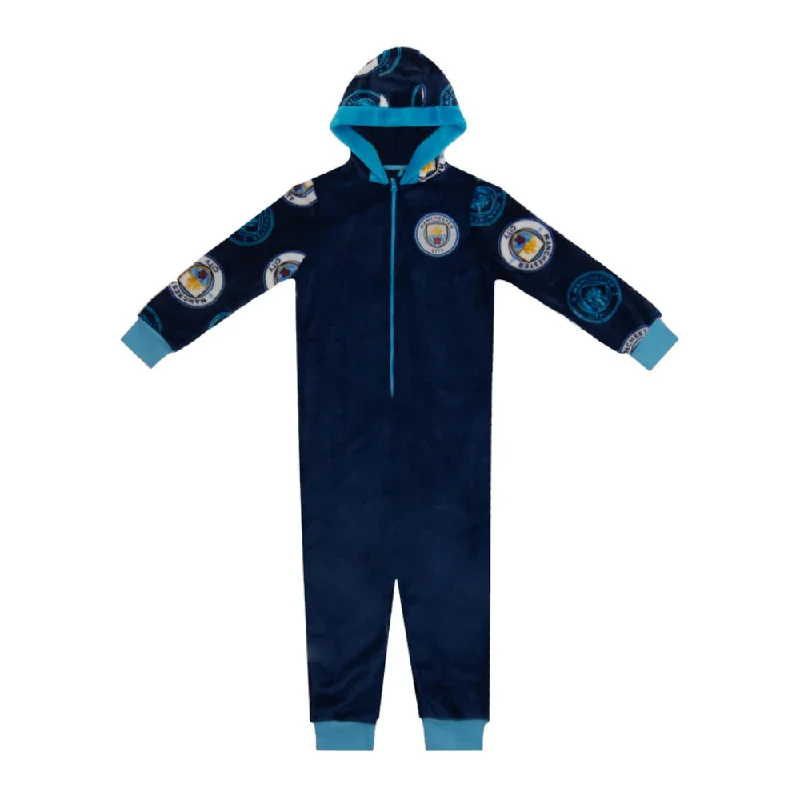 Manchester City Official All-In-One Junior Fleece