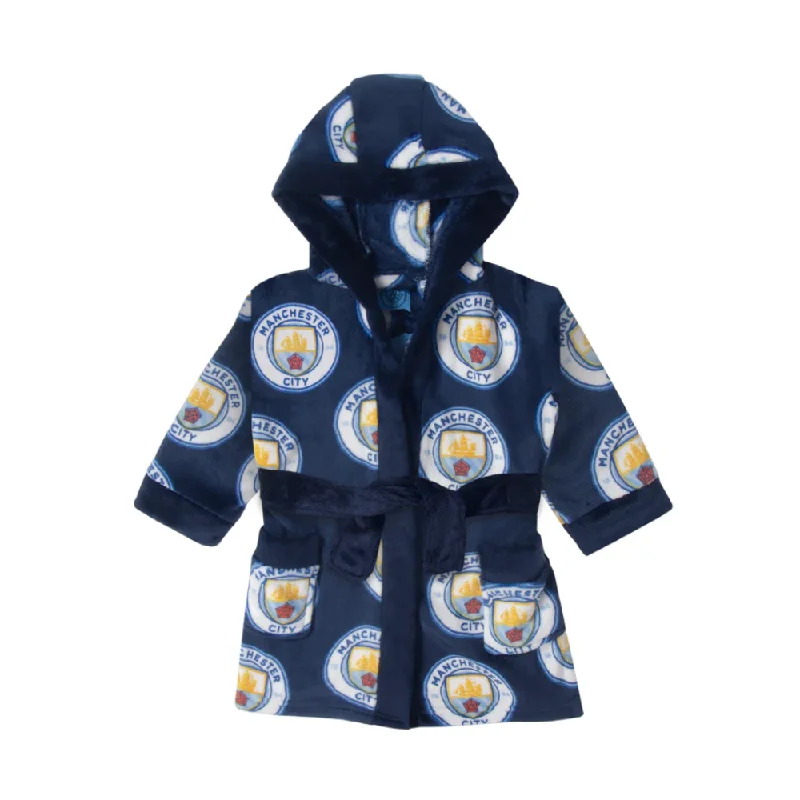 Manchester City Official Baby Dressing Gown