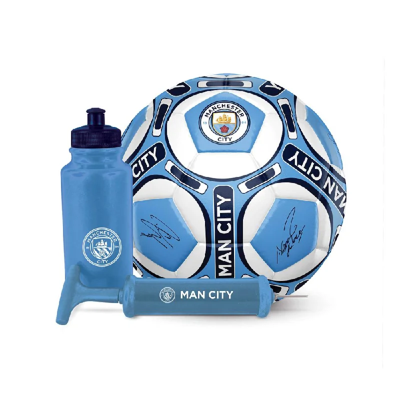 Manchester City Official Signature Football Gift Set