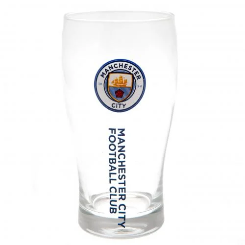 Manchester City Tulip Pint Glass