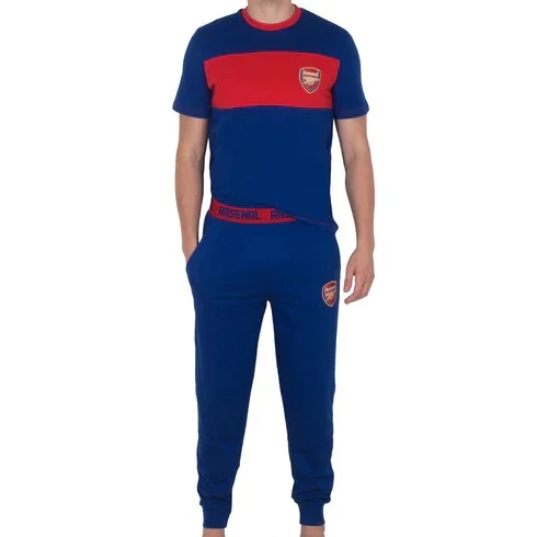 Official Arsenal FC Mens Pyjamas Long