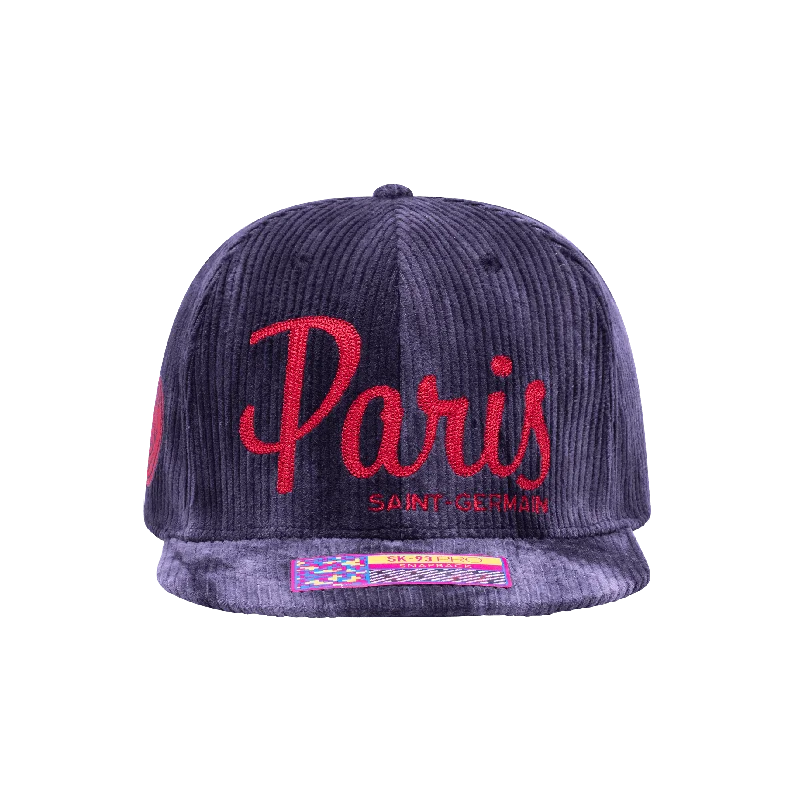 Paris Saint-Germain Fan Ink Open Snapback Hat