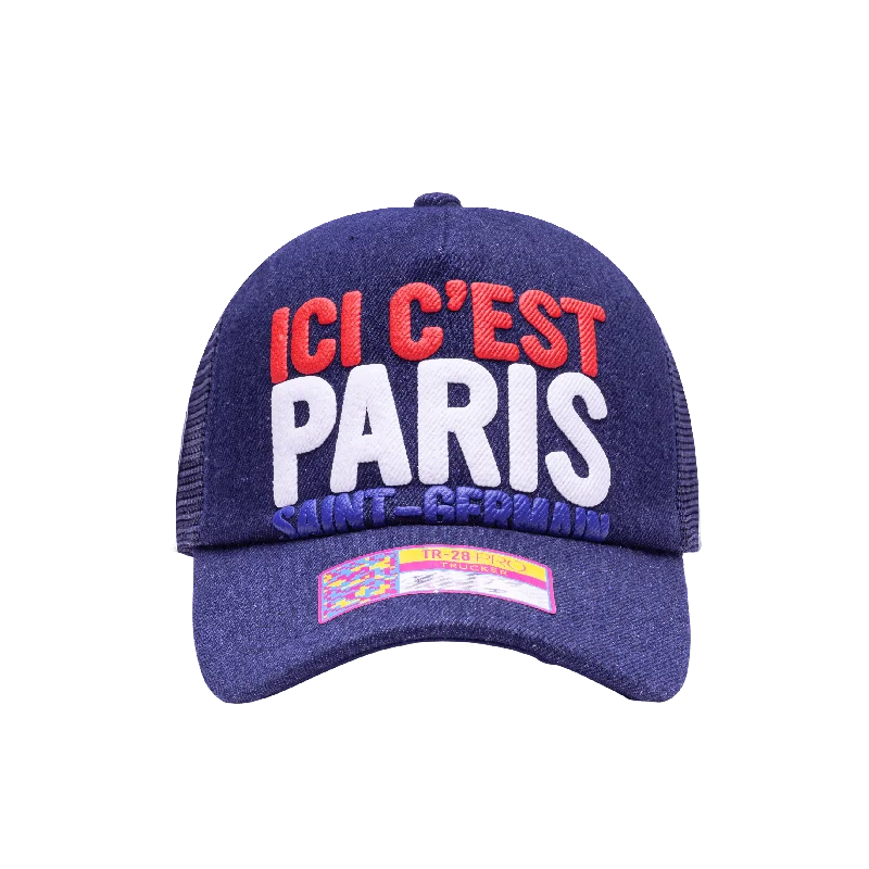 Paris Saint-Germain Heart Trucker Hat