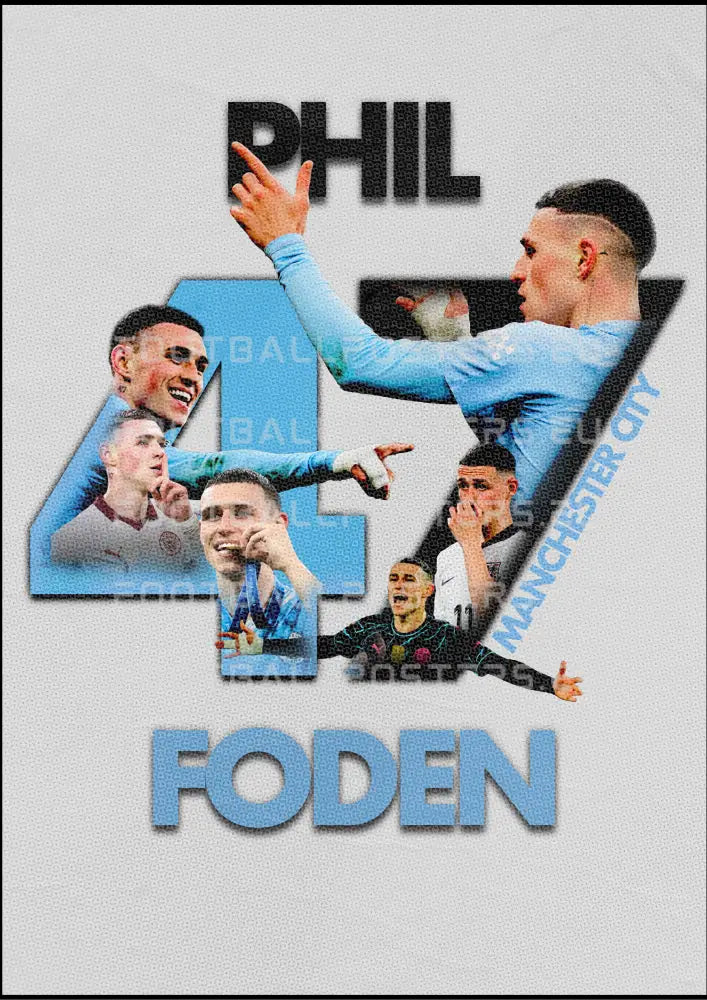 Phil Foden "47" | Poster