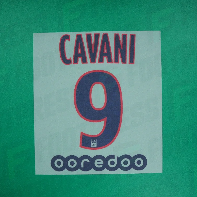 Flocage Officiel - Paris Saint-Germain ENFANT, Cavani, 2019/2020, Third JUNIOR, Bleu/Rouge (PSG)