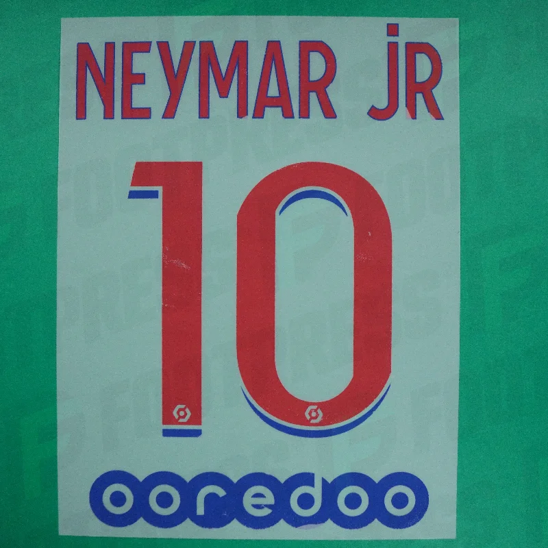 Flocage Officiel - Paris Saint-Germain, Neymar JR, 2020/2021, Away, Rouge/Bleu (PSG)