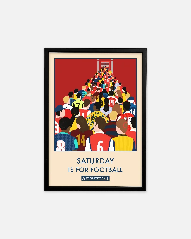 Saturday Is For Football Print